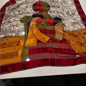 Picasso Abstract Art Silk Scarf